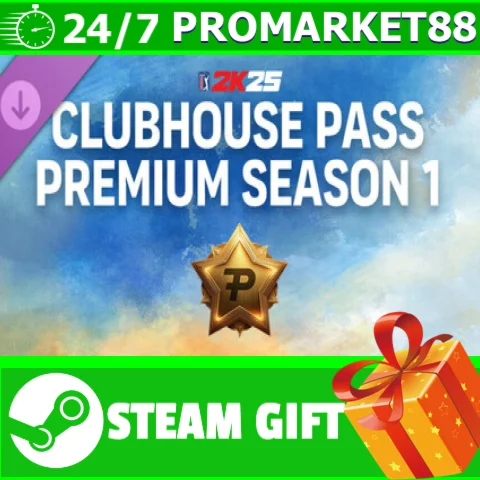 ⭐️ PGA TOUR 2K25 - Clubhouse Pass Premium Season 1 STEA