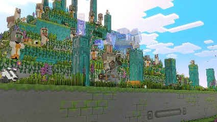 ⭐ Minecraft Legends - Deluxe Skin Pack DLC EU PS4 КЛЮЧ