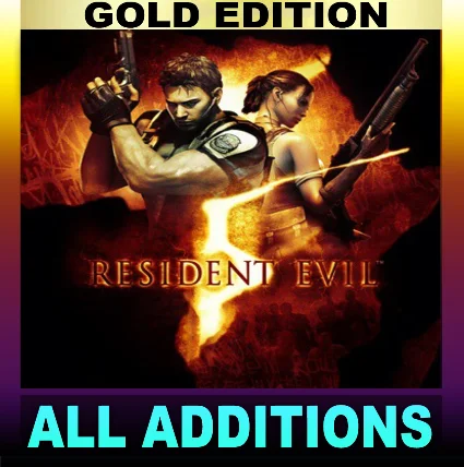 RESIDENT EVIL 5 (2009)・GOLD EDITION・STEAM АККАУНТ・
