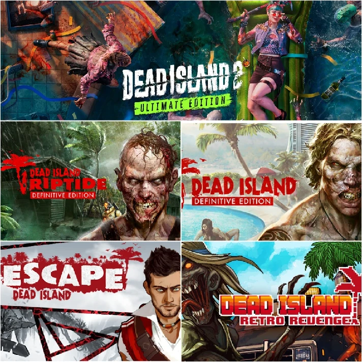 🎮 Shared account Dead Island 2 Ultimate + ALL PARTS