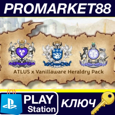 ⭐ Unicorn Overlord - ATLUS X Vanillaware Heraldry Pack