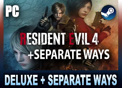・RESIDENT EVIL 4・REMAKE・DELUXE + DLC・STEAM НА 90 ДНЕЙ・
