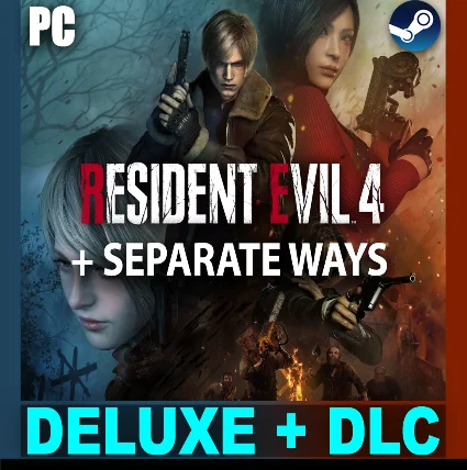 ・RESIDENT EVIL 4・REMAKE・DELUXE + DLC・STEAM АККАУНТ・