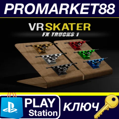 ⭐ VR SKATER - FX Trucks Pack 1 DLC EU (without DE) PS5