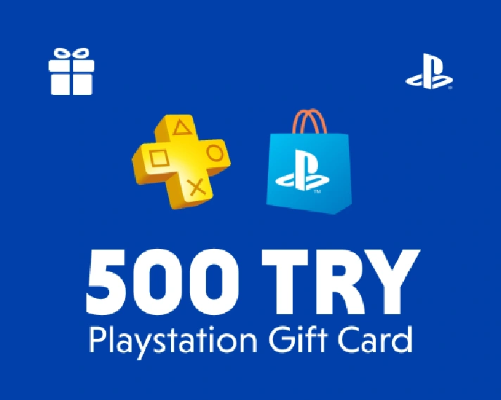 🇹🇷 PlayStation gift card PSN 500 TRY TURKEY TR 🔑