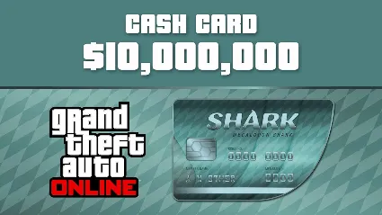 ⭐ Grand Theft Auto Online - $10,000,000 Megalodon Shark