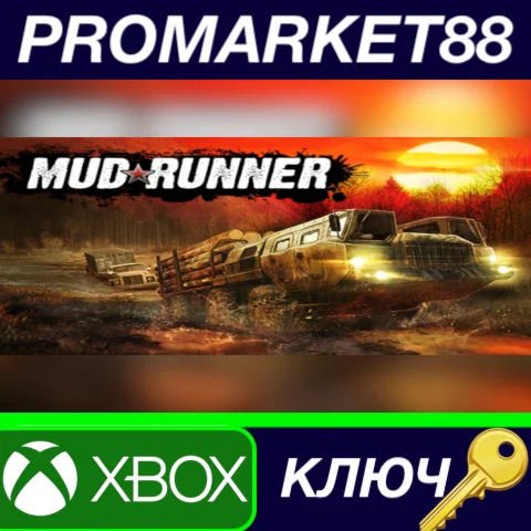 ⭐Spintires: MudRunner EU XBOX One КЛЮЧ ЕВРОПА