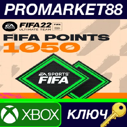 ⭐ FIFA 22 Ultimate Team - 1050 FIFA Points XBOX One / X