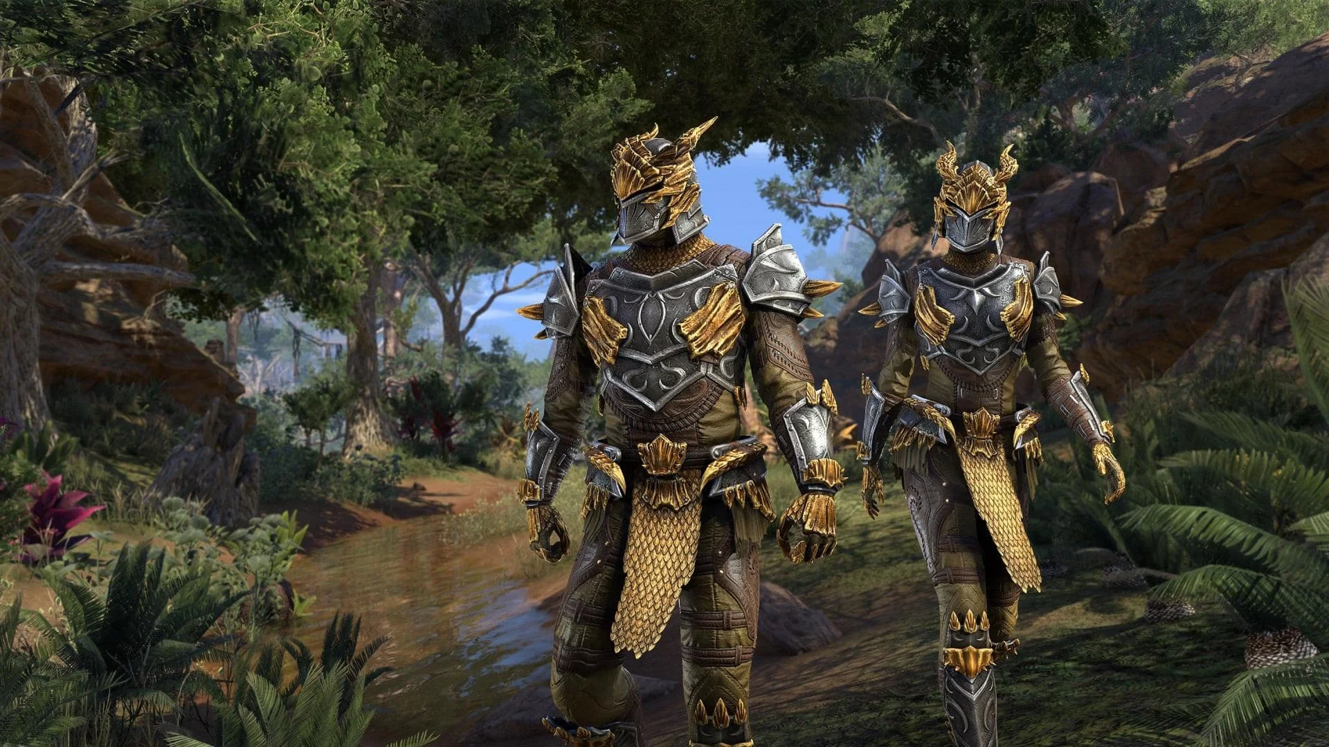 The Elder Scrolls Online Ancient Dragon Hunter Armor 