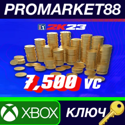 ⭐ PGA Tour 2K23 - 7,500 VC Pack XBOX One / Xbox Series