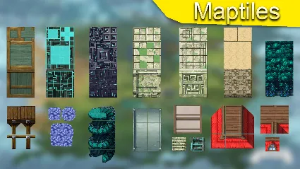 ⭐ ️ RPG Maker MZ - ISEKAI CREATORS Assets Pack STEAM GIF