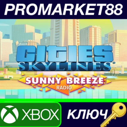 ⭐ Cities: Skylines - Sunny Breeze Radio DLC AR XBOX One