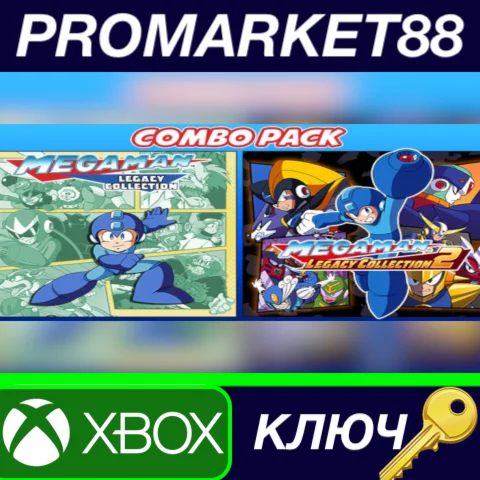 ⭐ Mega Man Legacy Collection 1+2 Combo Pack EU XBOX One