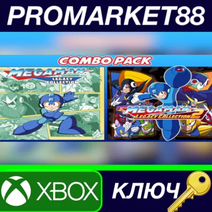 ⭐ Mega Man Legacy Collection 1+2 Combo Pack EU XBOX One