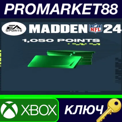 ⭐ Madden NFL 24 - 1050 Ultimate Team Points XBOX One /