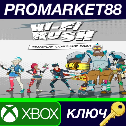 ⭐ Hi-Fi RUSH - Teamplay Costume Pack DLC Xbox Series X|