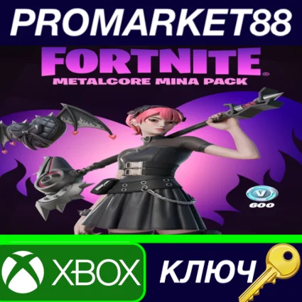 ⭐ Fortnite - Metalcore Mina Pack TR XBOX One / Xbox Ser