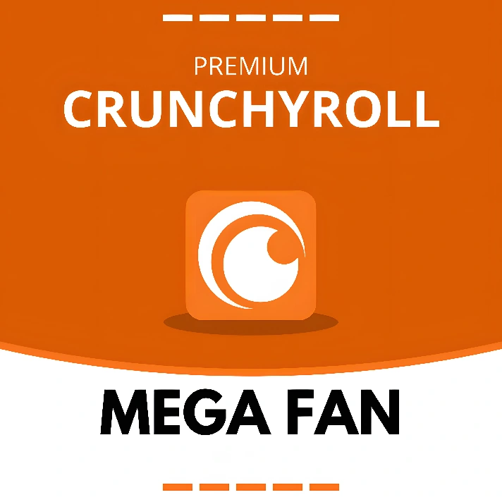 Crunchyroll 🔥12 Months Mega Fan🔥 Global 🚀On your Acc