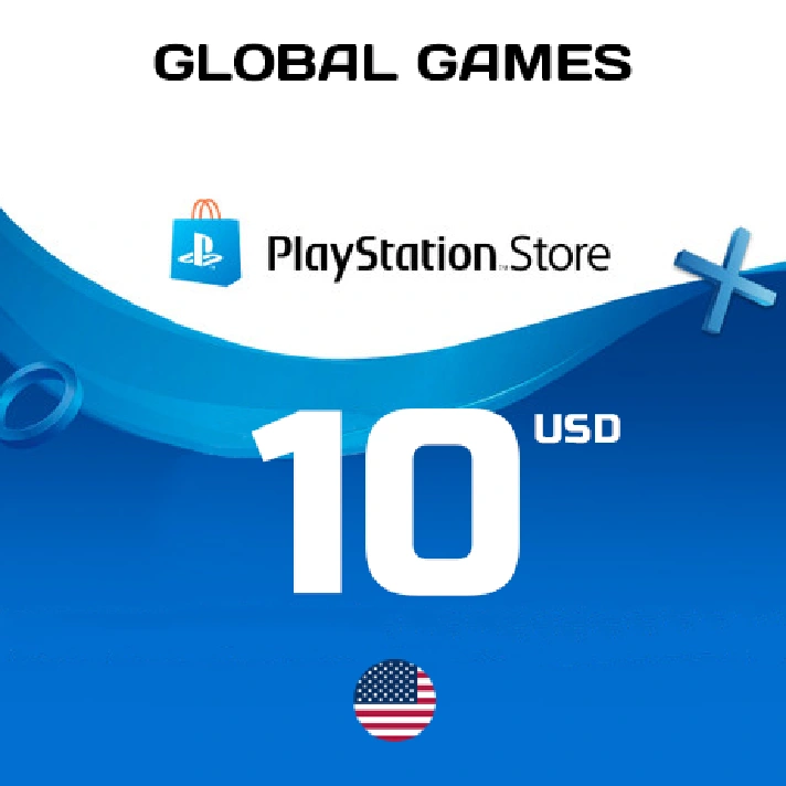 🚀 PlayStation PSN 10 USD USA⚡ GIFT CARD