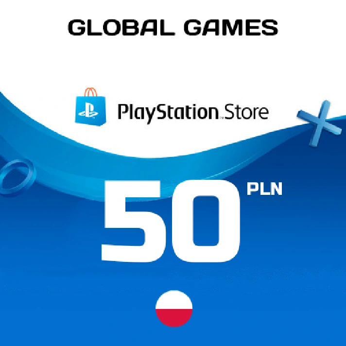 🚀 PlayStation PSN 50 PLN Poland⚡ GIFT CARD