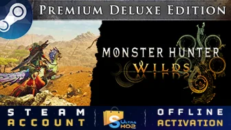 Monster Hunter Wilds Premium Deluxe Steam +13 Games
