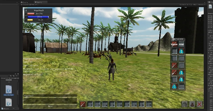 Unity3d client-server.MMORPG.ver.4