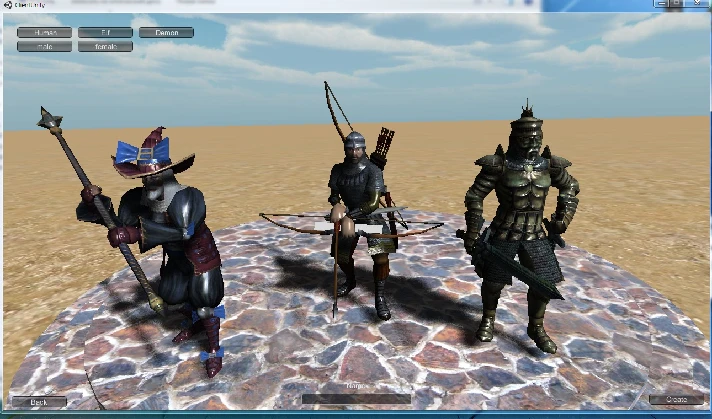 Unity3d client-server.MMORPG.ver.4