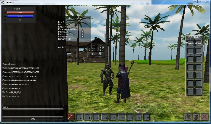 Unity3d client-server.MMORPG.ver.4