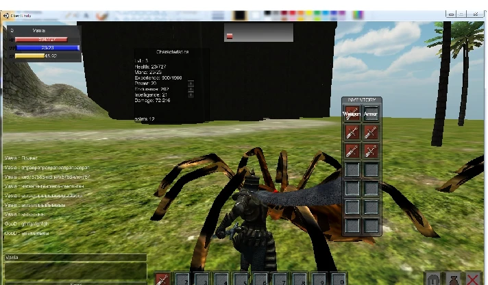 Unity3d client-server.MMORPG.ver.4