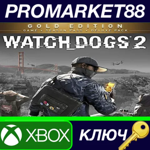 ⭐ Watch Dogs 2 Gold Edition EU XBOX One / Xbox Series X