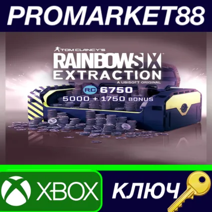 ⭐ Tom Clancy's Rainbow Six Extraction - 6750 REACT Cred