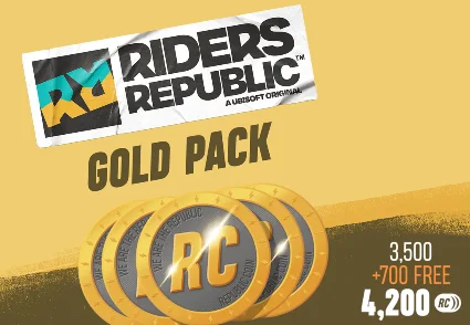 ⭐ Riders Republic Coins Gold Pack - 4200 Credits US XBO