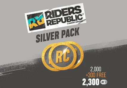 ⭐ Riders Republic Coins Silver Pack - 2300 Credits US X