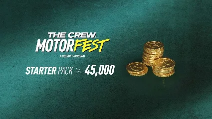 ⭐ The Crew Motorfest VC Starter Pack - 45,000 Crew Cred