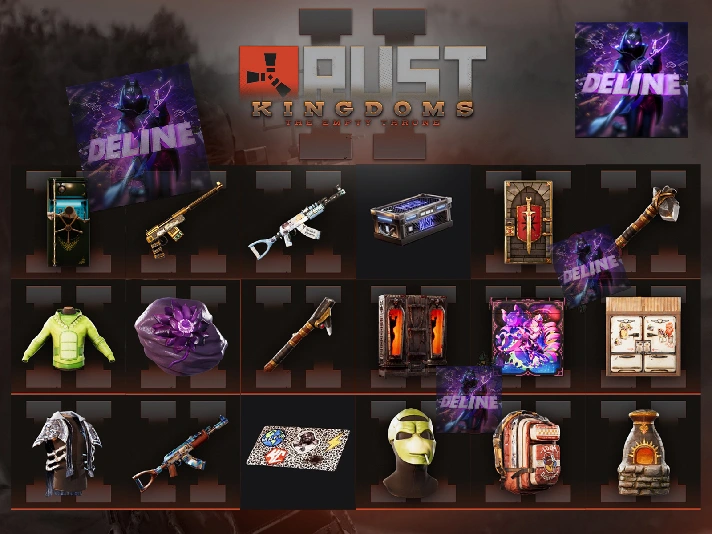 RUST TWITCH DROPS ✅ ROUND 35 AUTO ✨ALL 20 SKINS READY🔥