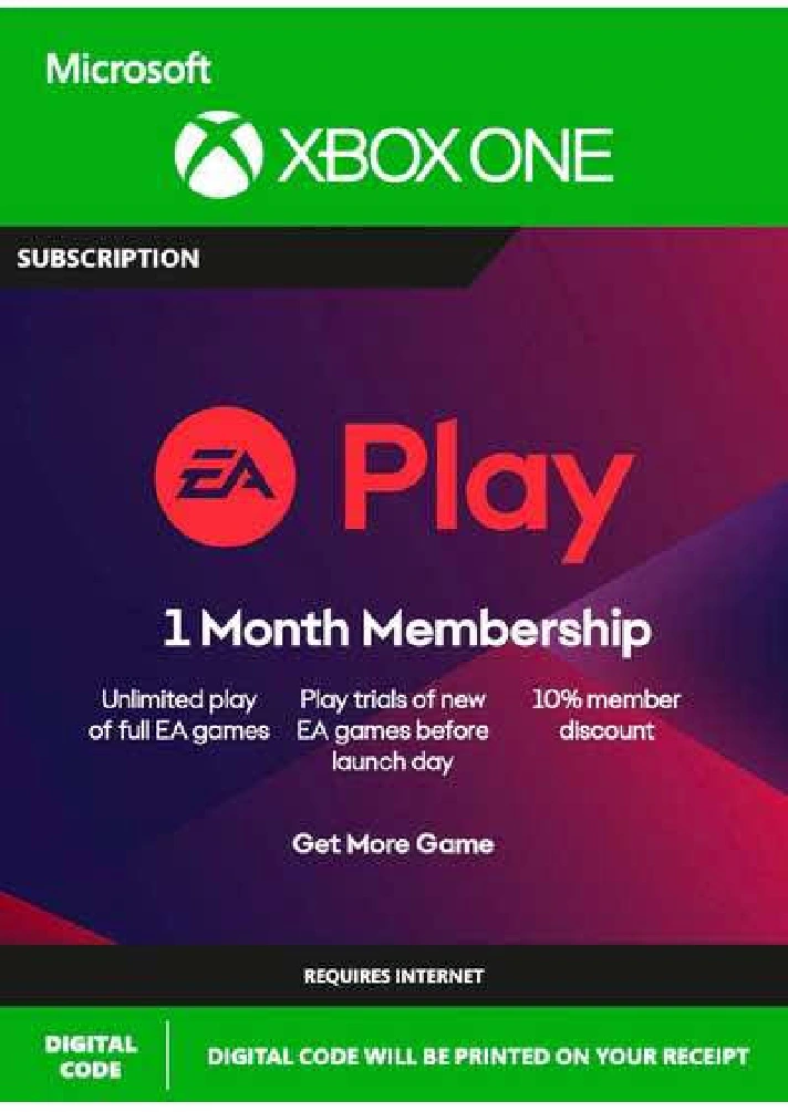 EA Play 1 Month Subscription (Xbox - Global)🌍