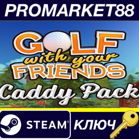 ⭐ Golf With Your Friends - Caddy Pack DLC Steam КЛЮЧ