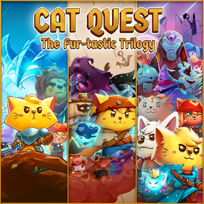 Cat Quest: The Fur-tastic Trilogy✅PSN✅PS4✅PS5