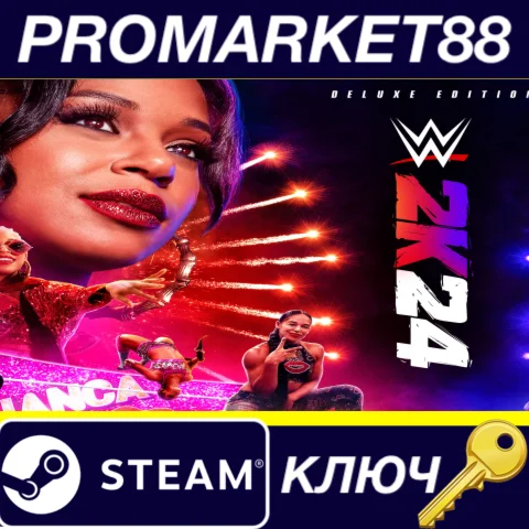 ⭐WWE 2K24 Deluxe Edition EU Steam КЛЮЧ ЕВРОПА