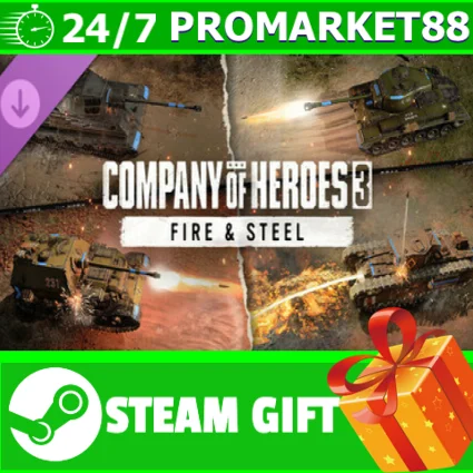 ⭐ ️ВСЕ СТРАНЫ+РОССИЯ ⭐ ️ Company of Heroes 3: Fire  Steel
