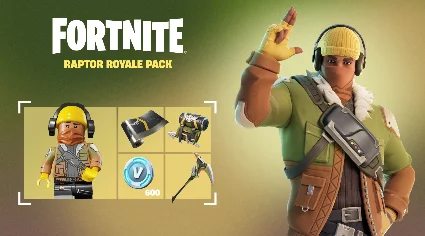 💛 FORTNITE: Король рапторов + 600 Vb XBOX|PC Активация