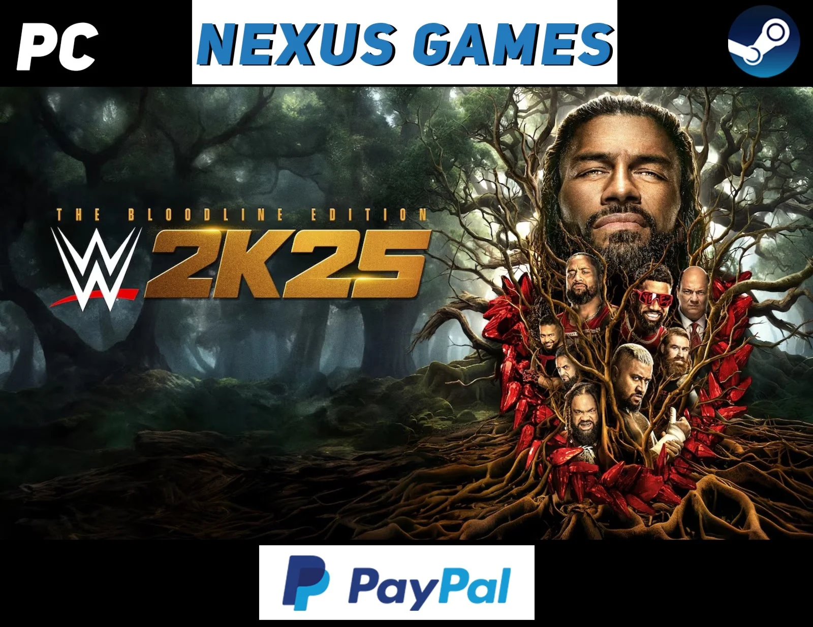 WWE 2K25 The Bloodline Edition STEAM