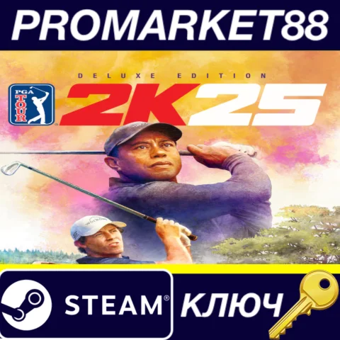 ⭐PGA TOUR 2K25 Deluxe Edition Steam КЛЮЧ EU+US