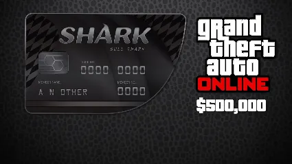 ⭐ Grand Theft Auto Online - $500,000 Bull Shark Cash Ca