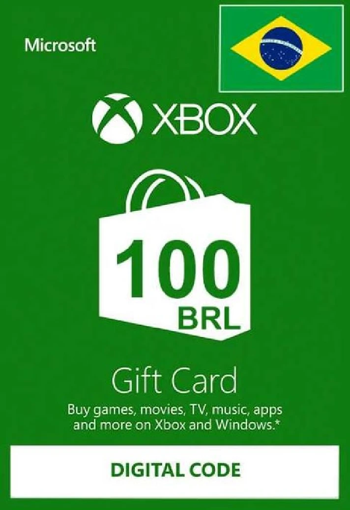 XBOX 100 BRL FOR BRAZIL ACCOUNTS ONLY