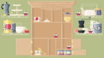 ⭐ A Little to the Left - Cupboards  Drawers DLC Steam