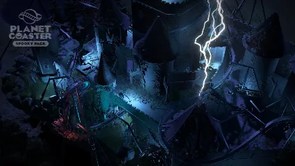 ⭐ Planet Coaster - Spooky Pack DLC Steam КЛЮЧ 🔑 GLOBAL