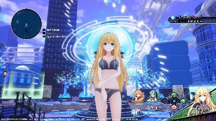 ⭐ Neptunia Virtual Stars - Swimsuit Outfit: Goddess Set