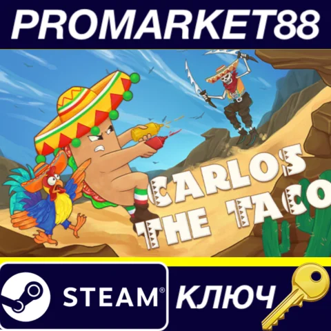 ⭐ Carlos the Taco Steam КЛЮЧ  GLOBAL