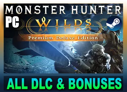 ・MONSTER HUNTER WILDS・PREMIUM EDITION・STEAM НА 90 ДНЕЙ・